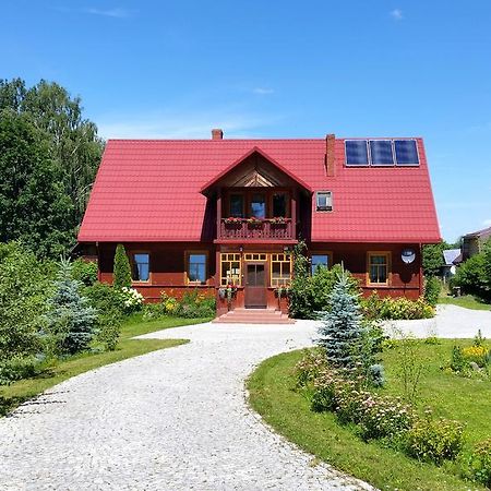 Gasthaus Wisniowy Sad Białowieża Exterior foto