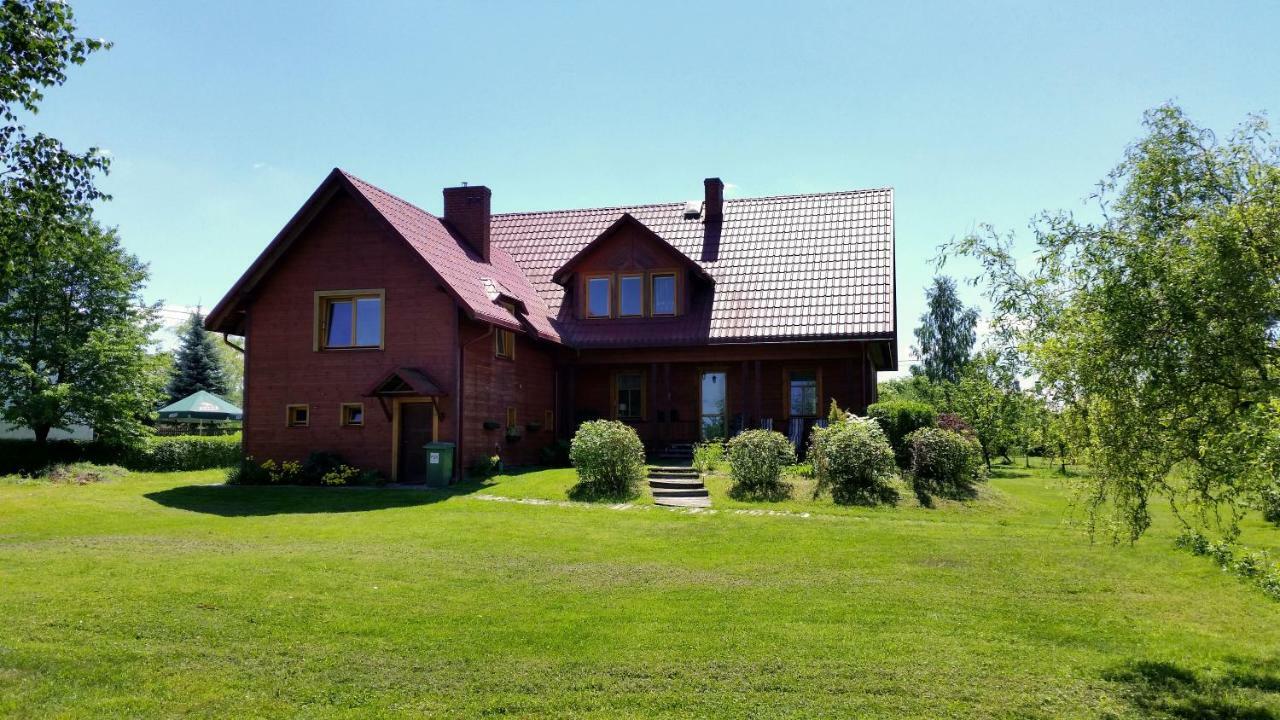 Gasthaus Wisniowy Sad Białowieża Exterior foto