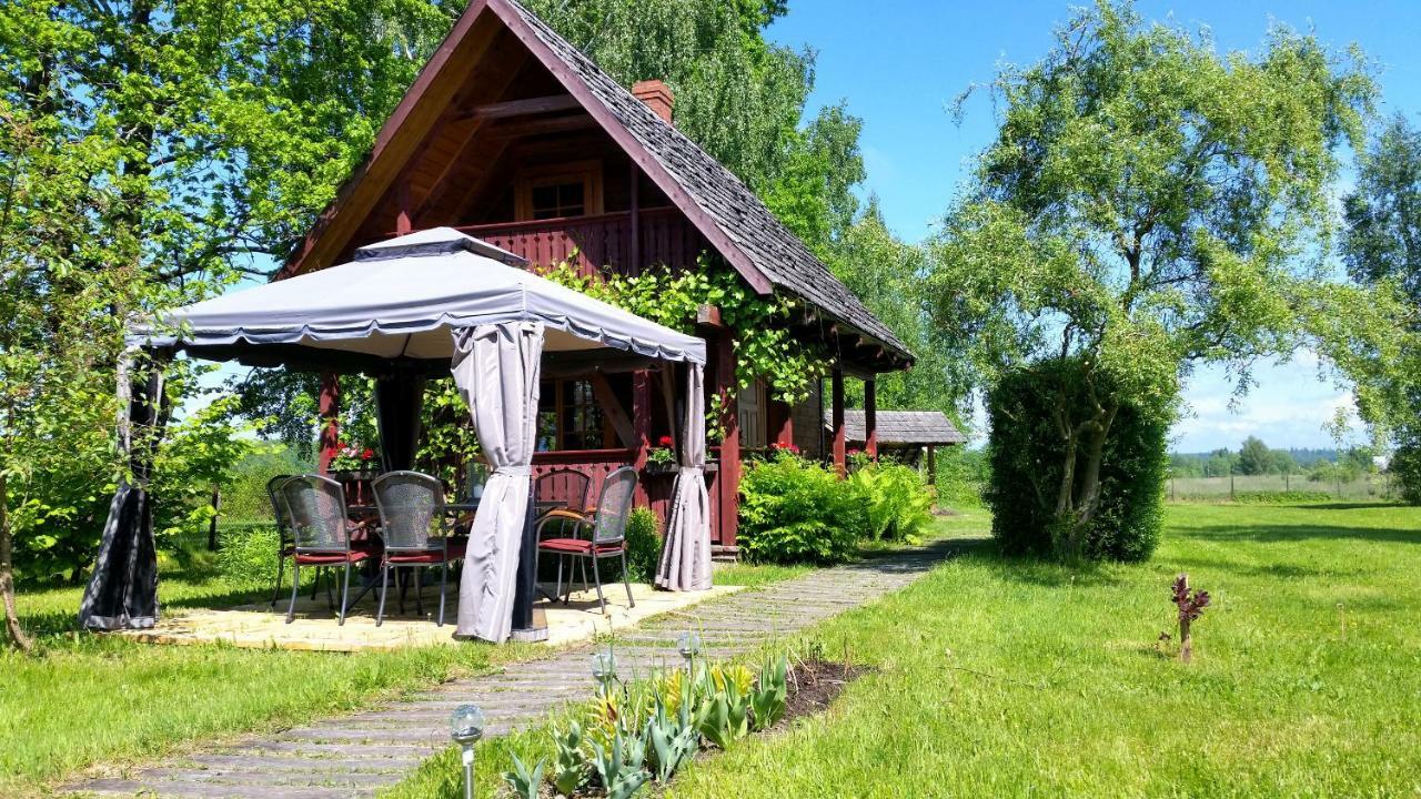 Gasthaus Wisniowy Sad Białowieża Exterior foto